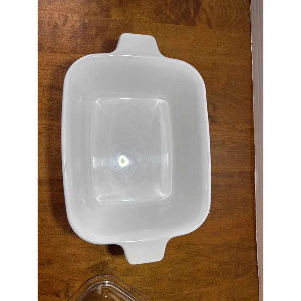 Corning Ware P-4-B 1.5 QT Casserole Dish with Lid Blue Cornflower White Vintage‎